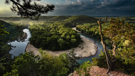 Red Bluff Overlook above the Buffalo National River