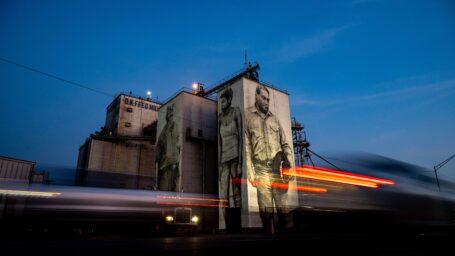 Fort Smith, Arkansas - August 24: Murals in Fort Smith, Arkansas on August 24, 2023. (Photo by Will Newton/ADPHT)