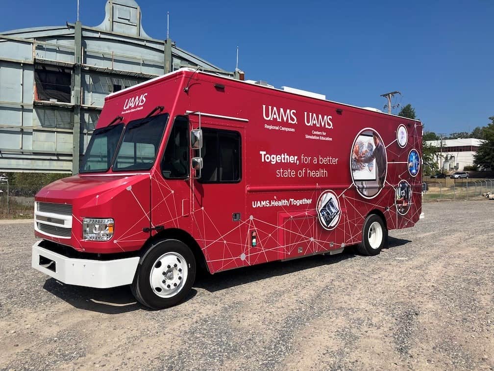 UAMS mobile simulation unit