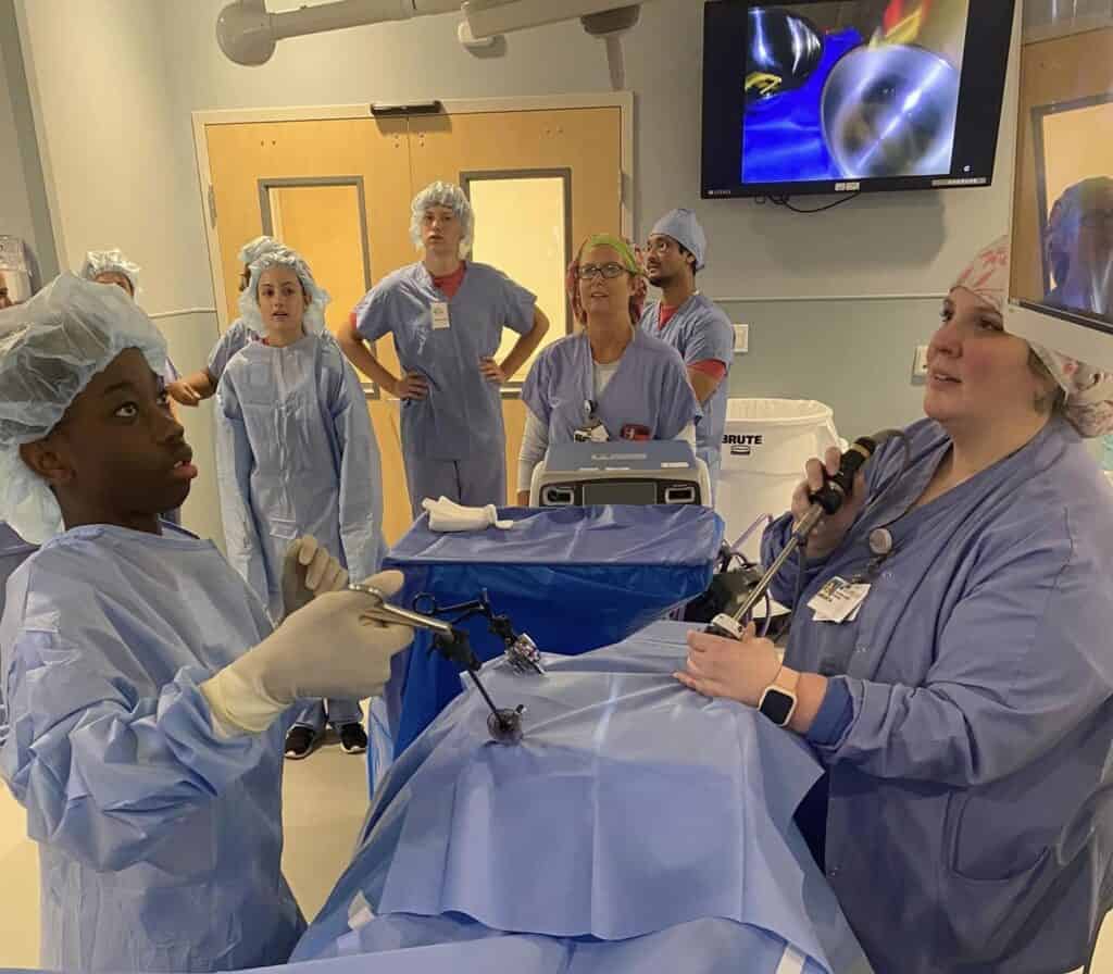 UAMS East West Memphis- Laparoscopic Surgery activity